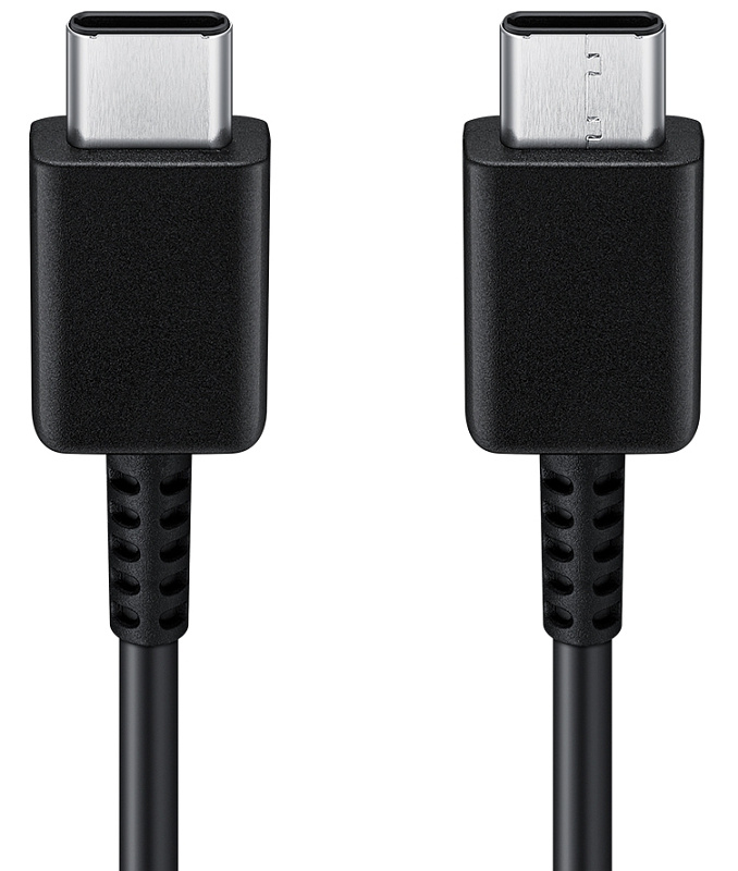 Original Samsung Cable USB Type-C to Type-C (3A) 1.8m (черный) фото 2 Original Samsung Cable USB Type-C to Type-C (3A) 1.8m (черный) фото 2