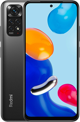 Xiaomi Redmi Note 11 6/128GB без NFC (графитовый серый)