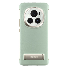 PU Bracket Case для Honor Magic 6 Pro (зеленый)