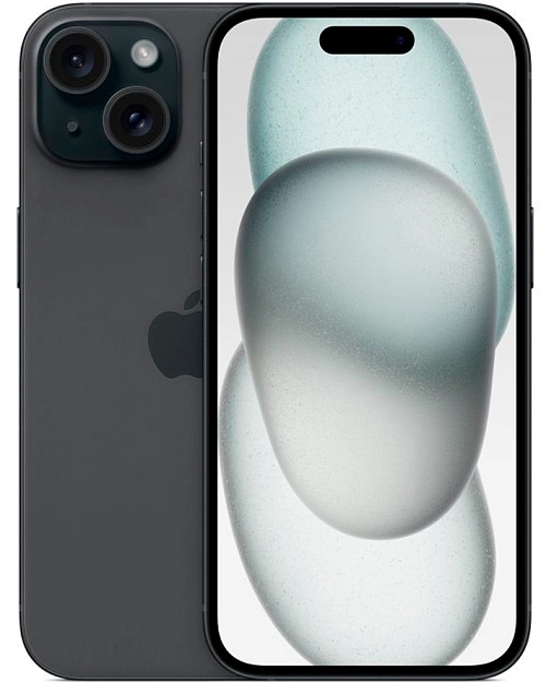 Apple iPhone 15 256GB (A3090, SIM +eSIM) (черный) Apple iPhone 15 256GB (A3090, SIM +eSIM) (черный)