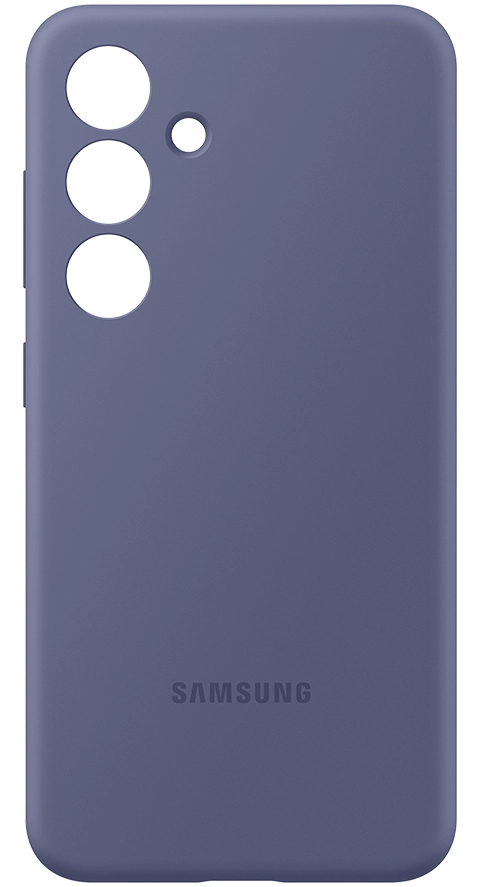Silicone Case для Samsung S24 (фиолетовый) Silicone Case для Samsung S24 (фиолетовый)