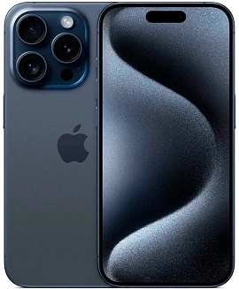 Apple iPhone 15 Pro Max 256GB, SIM+eSIM  (синий титан)